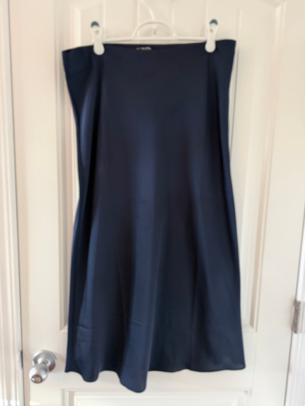 J. Crew Navy Slip Skirt